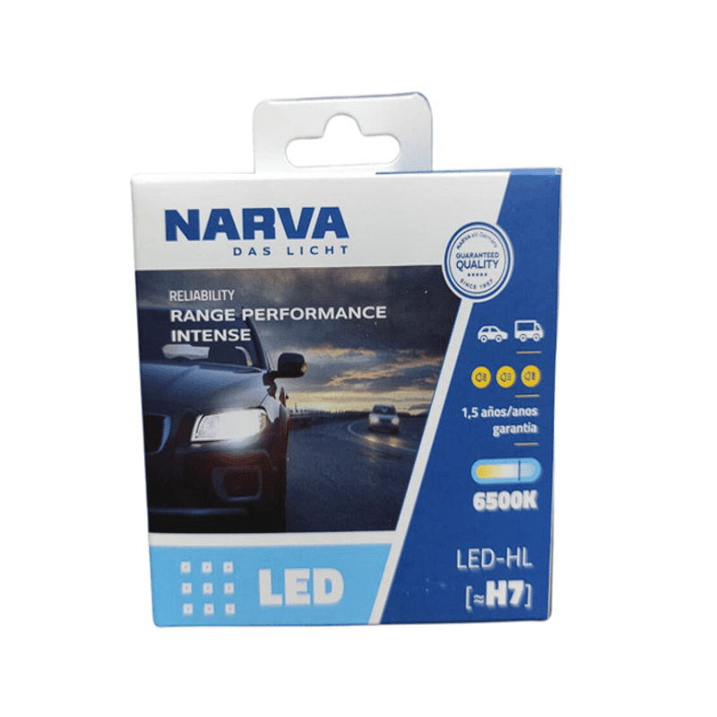 Imagen de NARVA AMP AUTOM LED H7 12-24V 24 W PGJ19 CAJA X 2 AL017180363000