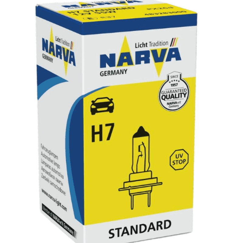 Imagen de H7 NARVA 12V 55W PX26D